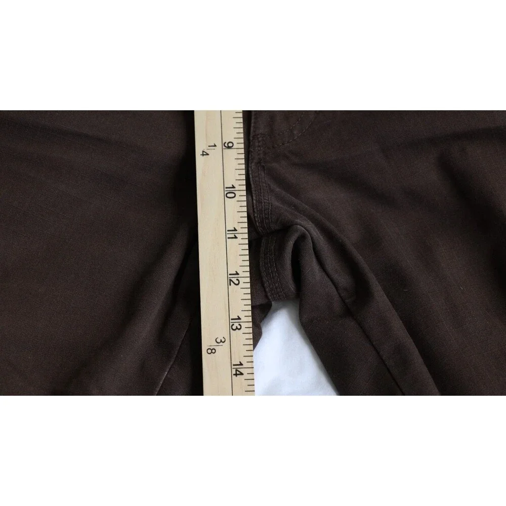 5.11 Tactical Pants Mens Medium Regular Brown Ripstop Cargo Drawstring Hem 30x31
